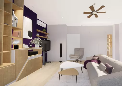 Création et réalisation d'un meuble audio sur-mesure en bois à Navarrenx