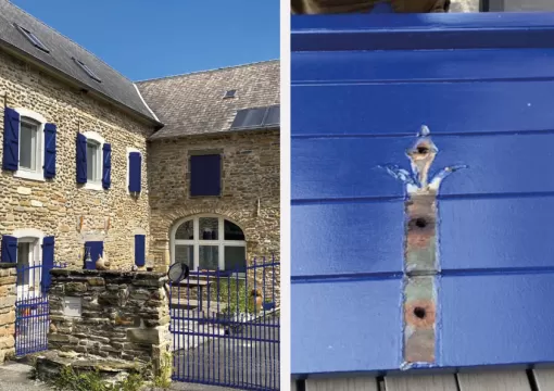 Rénovation de façade pour une maison individuelle à Gurs