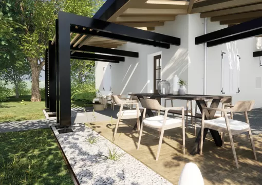 Aménagement d'une terrasse contemporaine à Bayonne