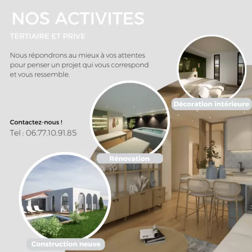 Maître d'œuvre et architecte d'intérieur à Orthez 