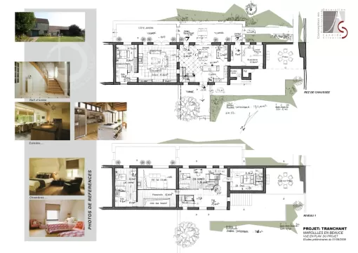 Projet de restructuration intérieur et extérieur à Peyrorades