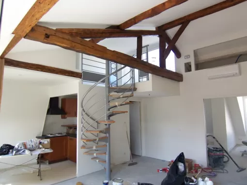 Rénovation d'un duplexe sur-mesure à Paris
