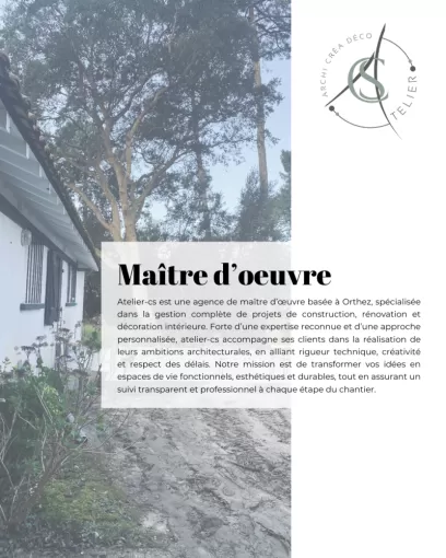 Maitre d’œuvre à Pau