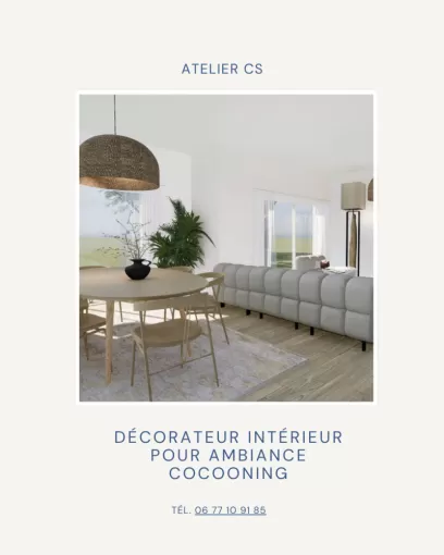Décorateur intérieur pour ambiance cocooning à Navarrenx : Atelier-CS crée des espaces chaleureux et inspirants