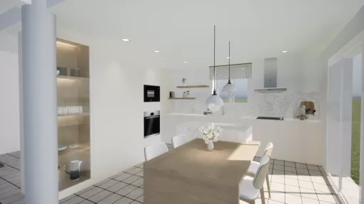 Architecte d'intérieur pour rénovation de cuisine moderne à Bayonne