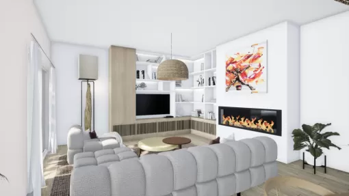 Architecte d'intérieur pour aménagement d'un séjour à Bayonne