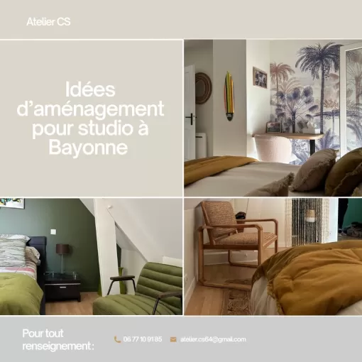 Idées d’aménagement pour studio à Bayonne : Optimisez votre espace avec l’expertise de atelier-cs