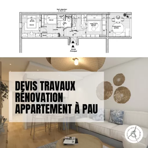 Devis Travaux Rénovation Appartement à Pau : Obtenez Votre Estimation Précise avec Atelier CS, Orthez, Atelier CS
