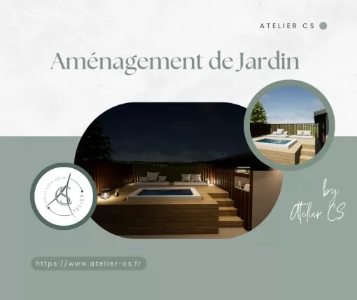 Aménagement jardin facile et pas cher par décorateur à Pau