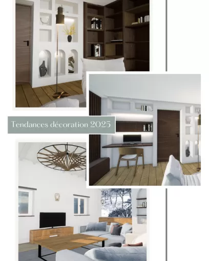 Tendances décoration 2025 pour rénovation par architecte d’intérieur à Orthez