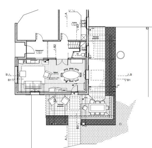 Architecte d’intérieur pour moderniser une maison ancienne à Navarrenx : un projet signé atelier-cs