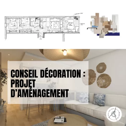Conseils décoration projet d’aménagement Pau : Réalisation d’un intérieur moderne et chaleureux par atelier-cs