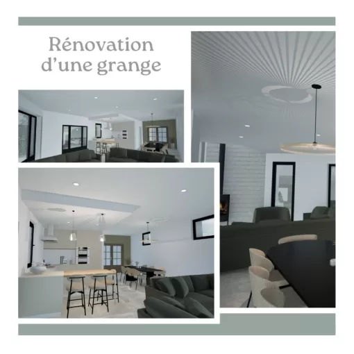 Maître d’œuvre pour gérer un chantier de rénovation d'une ancienne grange en habitation à Navarrenx 
