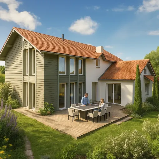 Extension de maison en ossature bois à Navarrenx, Orthez, Atelier CS