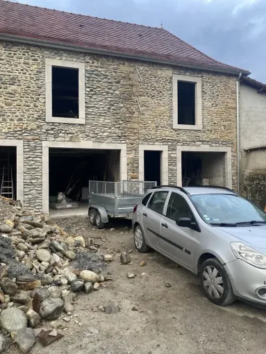 Réhabilitation d'une vieille grange béarnaise à Sauveterre de Béarn, Orthez, Atelier CS