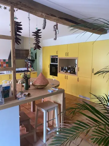 Redéfinition des espaces intérieurs dans une maison à Salis de Béarn, Orthez, Atelier CS