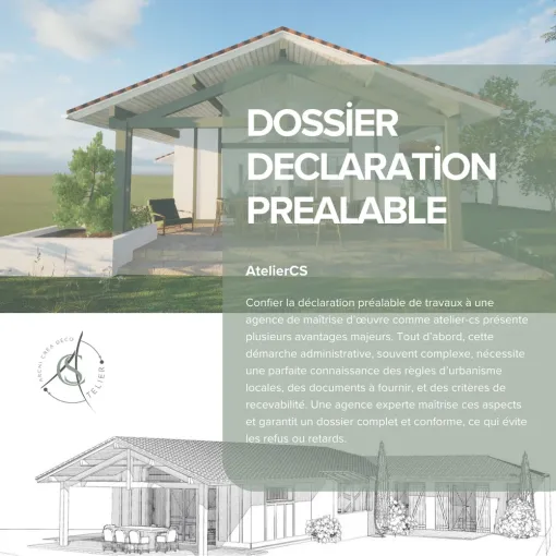 Démarches d’urbanisme à Sauveterre de Béarn : permis de construire, déclaration préalable et autorisations d’urbanisme avec Atelier CS, Orthez, Atelier CS