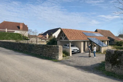 Construire une maison écologique avec des matériaux biosourcés, Orthez, Atelier CS