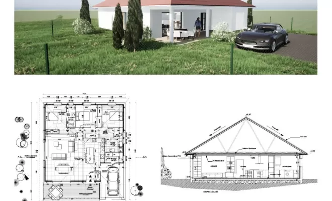 Conception de maison neuve à Orthez