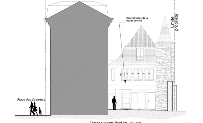 Réhabilitation et aménagement d'appartements à Navarrenx