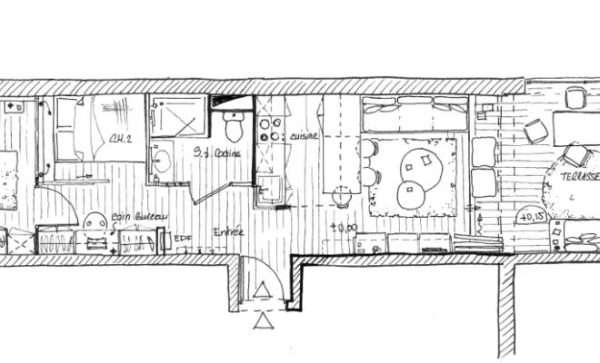 Aménagement et optimisation d’espace avec un architecte d’intérieur à Pau, Orthez, Atelier CS