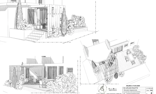 Architecte d'intérieur pour rénovation complète d'appartement ou maison à Salies de Béarn, Orthez, Atelier CS