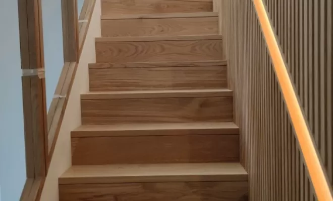 Rénovation d'un escalier design et contemporain à Pau : une transformation élégante et fonctionnelle