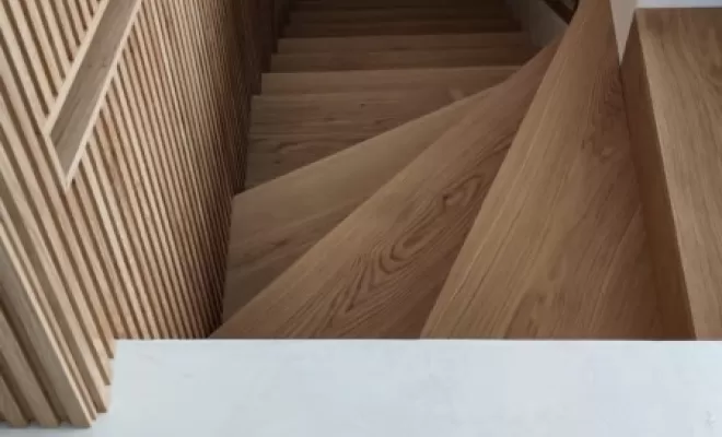 Rénovation d'un escalier design et contemporain à Pau : une transformation élégante et fonctionnelle