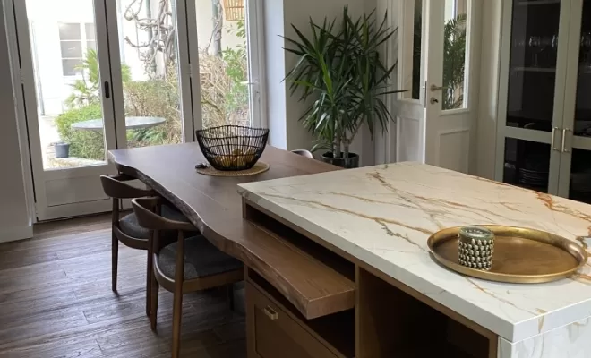 Réalisation d'une cuisine sur mesure à Orthez