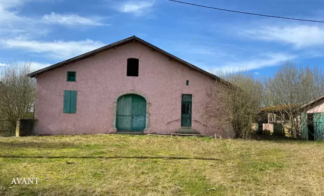Rénovation et restructuration d'une ancienne grange en maison de campagne à Pomarez, Orthez, Atelier CS