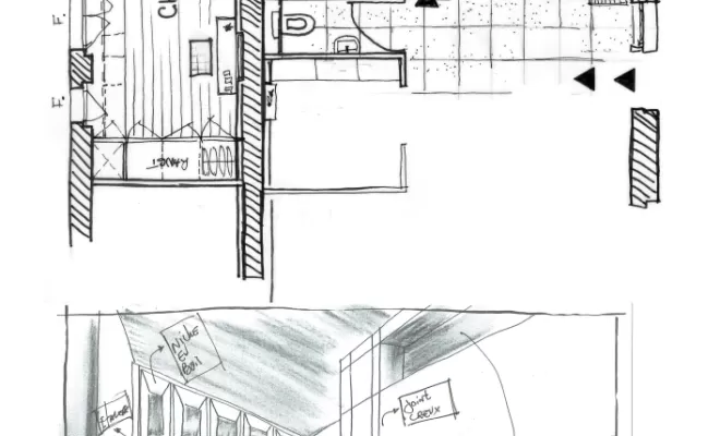 Aménagement d'une maison de vacances par architecte d'intérieur à Bayonne