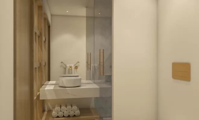 Rénovation d'une salle de bain à Orthez 