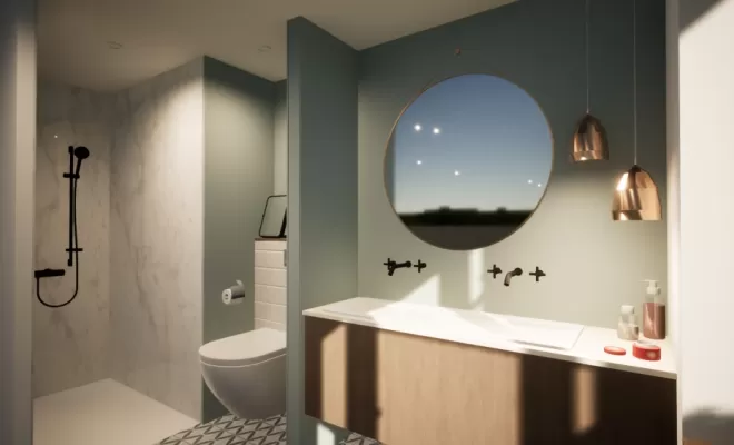 Rénovation d'une salle de bain à Orthez 