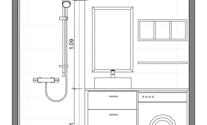 Rénovation d'une salle de bain à Orthez 