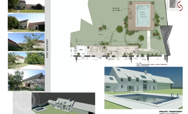 Projet de restructuration intérieur et extérieur à Peyrorades