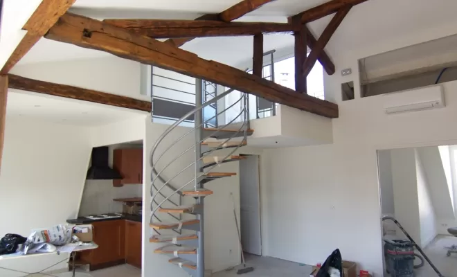 Rénovation d'un duplexe sur-mesure à Paris