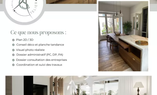 Agence d'architecture d'intérieur à Pau pour maison neuve