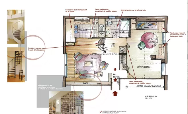 Projet de décoration intérieur par architecte d'intérieur à Bayonne : donnez vie à vos espaces