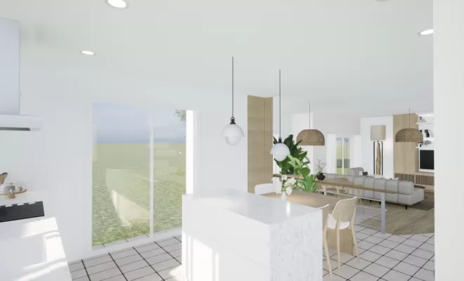 Architecte d'intérieur pour rénovation de cuisine moderne à Bayonne