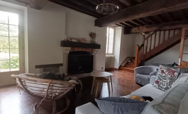 Rénovation complète d’une maison ancienne à Navarrenx , Orthez, Atelier CS