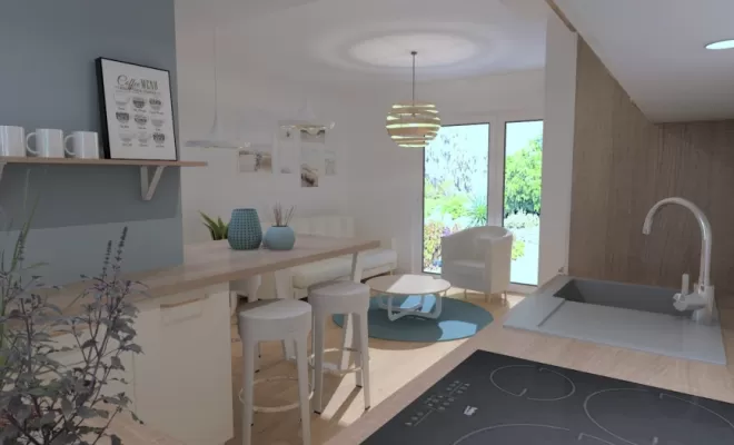 Repenser une cuisine ouverte : notre réalisation dans une maison familiale à Pau