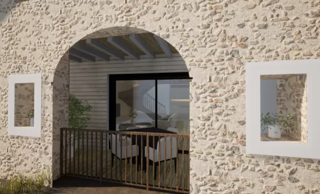 Rénover une grange en maison moderne à Pau , Orthez, Atelier CS