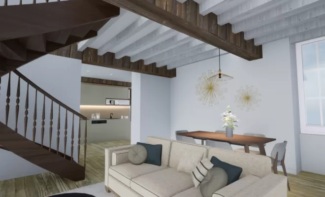 Rénover une grange en maison moderne à Pau , Orthez, Atelier CS