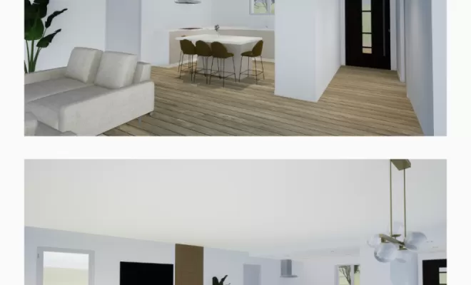 Réalisation d’une conception 3D de projet de création de maison par architecte d’intérieur à Orthez : un projet sur-mesure avec atelier-cs