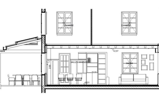 Architecte d’intérieur pour moderniser une maison ancienne à Navarrenx : un projet signé atelier-cs