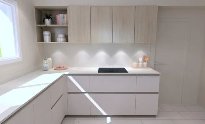 Réalisation d’une rénovation d’une cuisine sur-mesure à Navarrenx, Orthez, Atelier CS