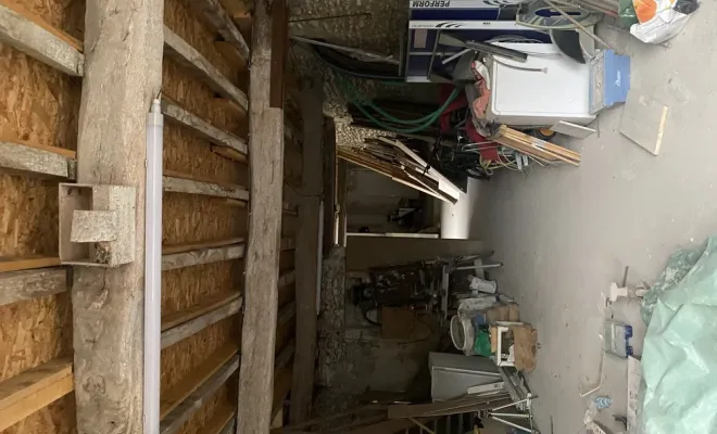 Réhabilitation d'une grange béarnaise pour accueillir deux duplex, Orthez, Atelier CS