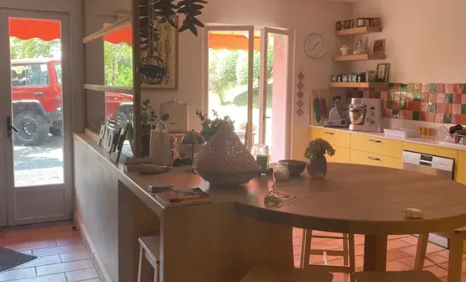 Redéfinition des espaces intérieurs dans une maison à Salis de Béarn, Orthez, Atelier CS