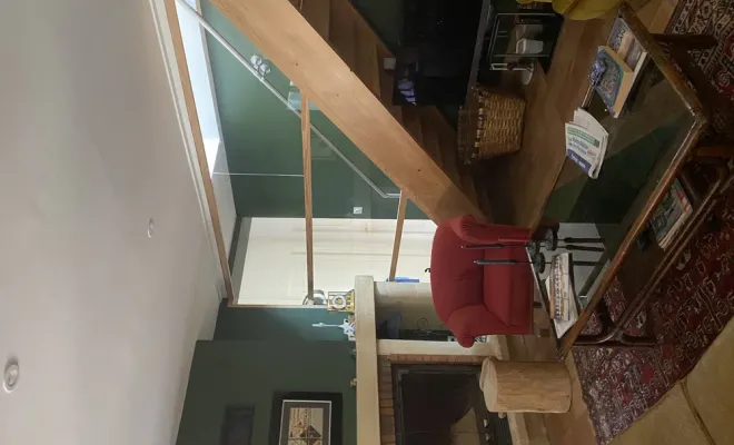 Redéfinition des espaces intérieurs dans une maison à Salis de Béarn, Orthez, Atelier CS