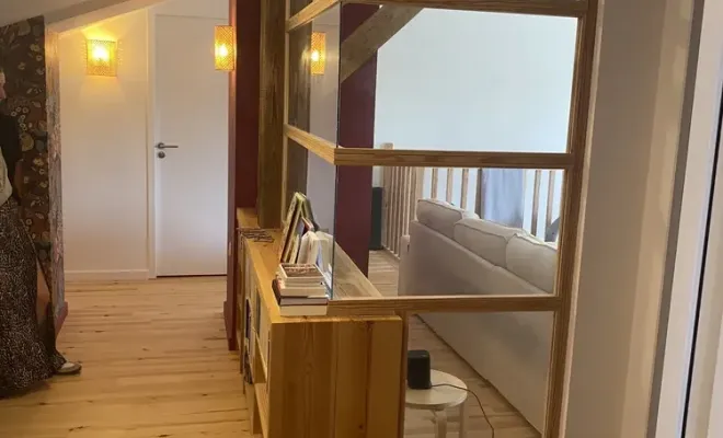 Redéfinition des espaces intérieurs dans une maison à Salis de Béarn, Orthez, Atelier CS